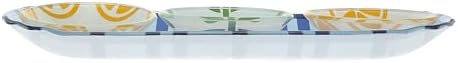 Pavilion Gift Company - Lemons - 11" Serving Tray with Three 2 Oz Bowl