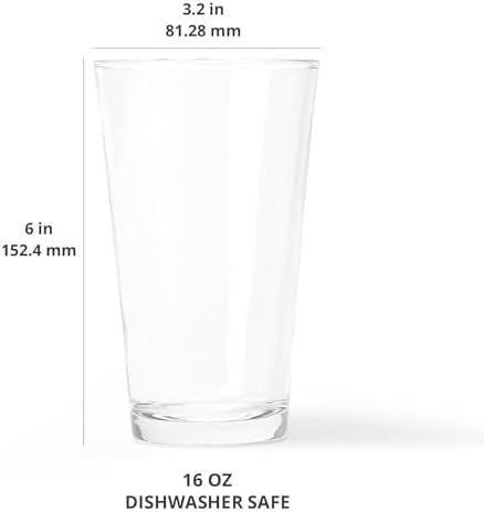 CafePress Pitbull Dog Pint Glass, 16 oz. Drinking Glass