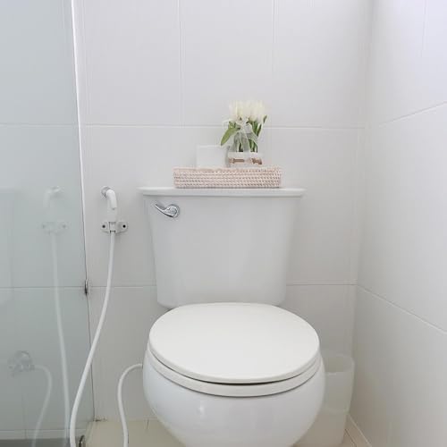 Rattan Bathroom Vanity Tray, Toilet Tank Tray, Toilet Basket Tank