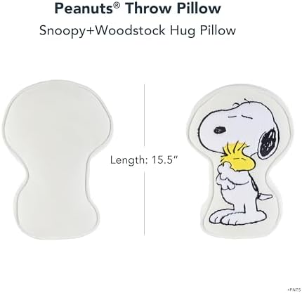 Berkshire Peanuts® Plush Throw Pillow, Gift Idea, Snoopy Cute