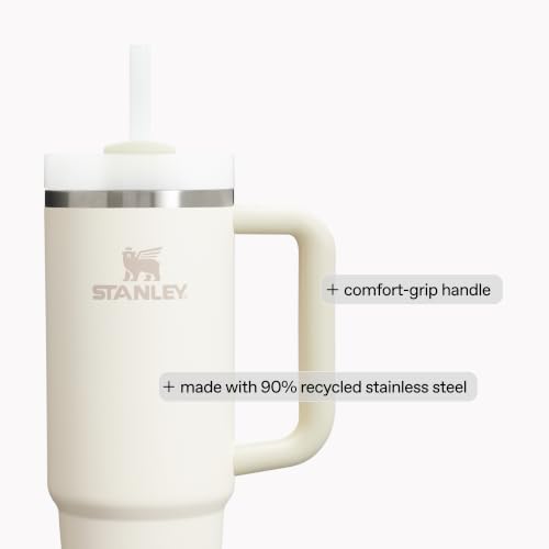 STANLEY Quencher H2.0 Flow State Tumbler, 40 oz, Dark Navy