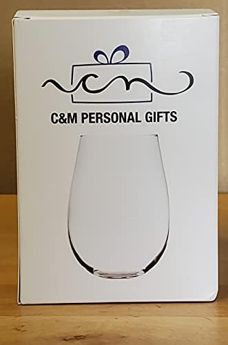 C & M Personal Gifts A Wise Woman Once Said "F*ck this sh*t" Stemless