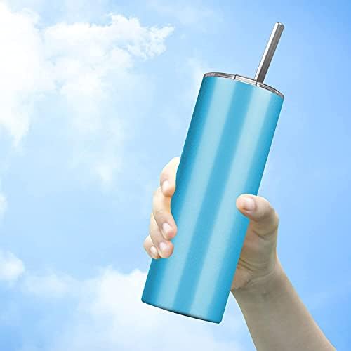 Tumbler with Straw and Lid, Insulated Coffee Travel Mug Tumbler 20 oz