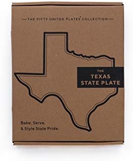 Texas Shaped Baking Dish, 13 Inch Porcelain State Platter