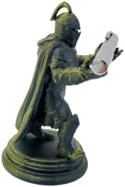 Knight Pen Holder - Black and Dark Gold, Desk Organizers, Funny
