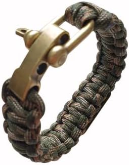 VAYOBOO Paracord Bracelet - Tactical Survival Bracelet for Men with