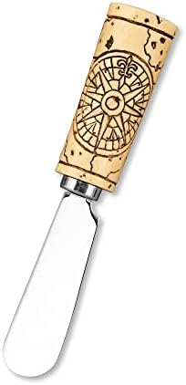 Supreme Housewares Vintage Wine Cork Cheese Spreaders, Hand-Painted
