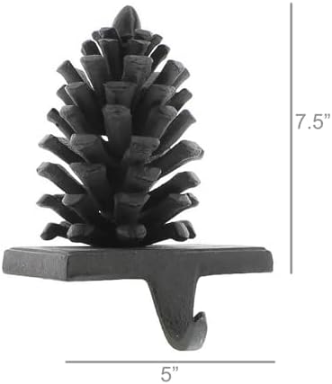 Pinecone Stocking Holder - Cast Iron