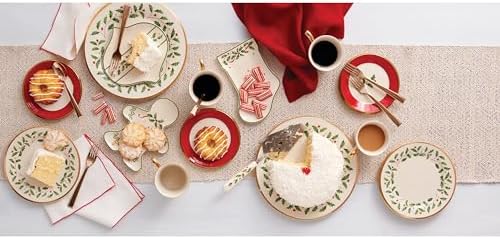 Lenox Holiday Porcelain Christmas Dinner Plate, 1-Piece