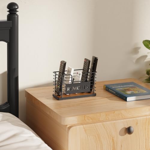 Remote Control Holder, 5-Slot TV Remote Holder Wall Mount, Universal