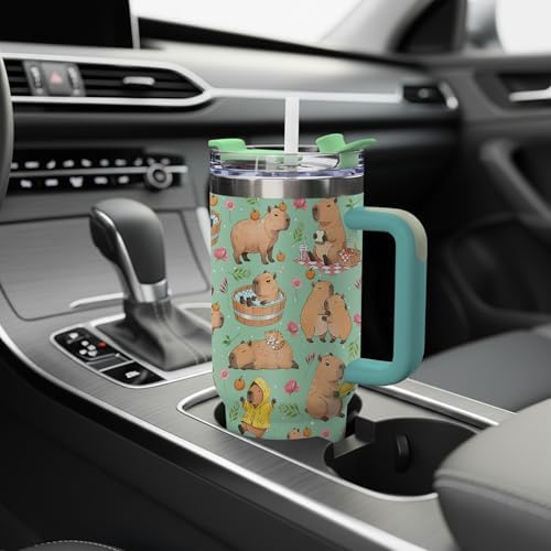 Capybara Gifts for Women Men, Capybara Tumbler Travel Mug Cup