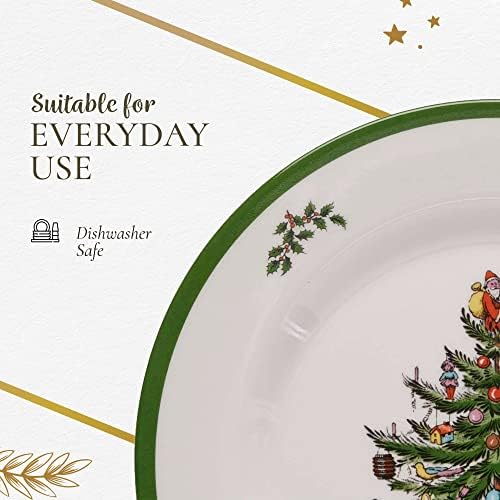 Spode – Christmas Tree – Melamine Salad Plates - Set of 4