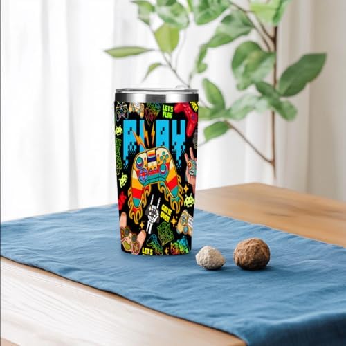 Gifts for Gamers Tumbler, Gamer Gifts for Men