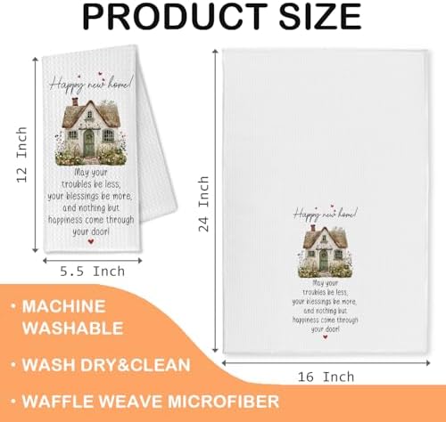 House Warming Gifts New Home Kitchen Towels, Housewarming Gifts for