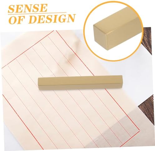 Copper Paperweight Brass Block for Calligraphy Rice Paper and