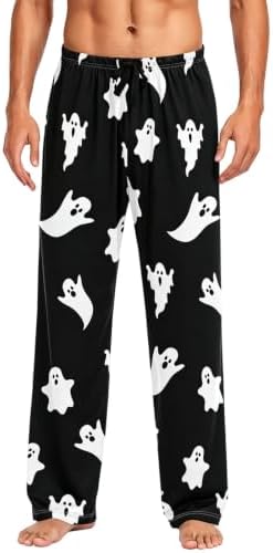 Halloween Pajamas Men Pajama Pants Family Pjs Clothes Plus Size
