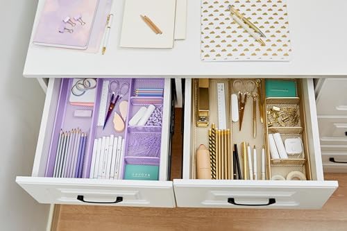 Annova Desk Top Organizer Tray for Office Organization - Metal Mesh