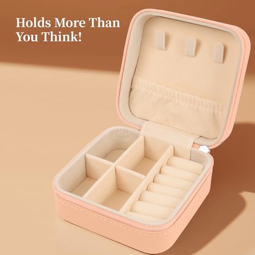36 Pack Travel Jewelry Case Bulk, 6 Color4×4×2 in Mini Portable