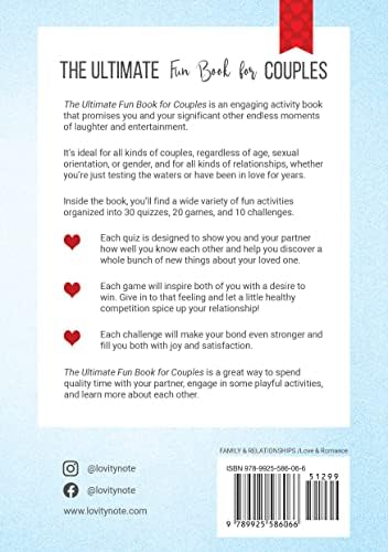 The Ultimate Fun Book for Couples: 60 Exciting and Lighthearted