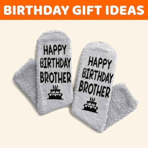 HAPPYPOP Fuzzy Birthday Gifts for Him - Gifts for Dad Uncle Grandson
