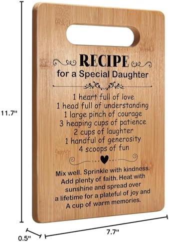 Daughter Birthday Gifts from Mom Dad Parents, Popular Daughter Cutting