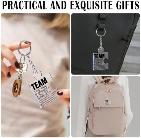 Team Appreciation Gifts Bulk for Coworkers Employee Staff Keychains