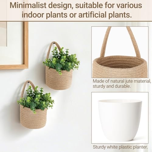 Dahey Over The Door Hanging Basket and 2 Pack Hanging Baskets Set with