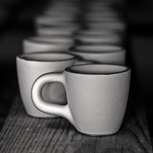 City to Cottage Ceramic Espresso Cups of 4, Small Expresso Shots Cups