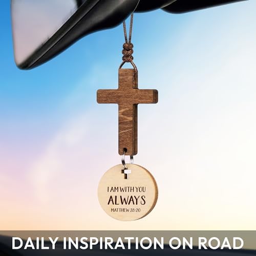 Car Accessories Christian Gifts for Women Men, Cross for Car Religious