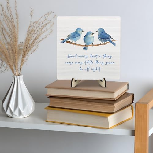 Inspirational Wooden Sign,Every Little Thing Is Gonna Be All