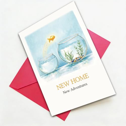 New Home Card Gift, Housewarming Card for New Homeowners, New House