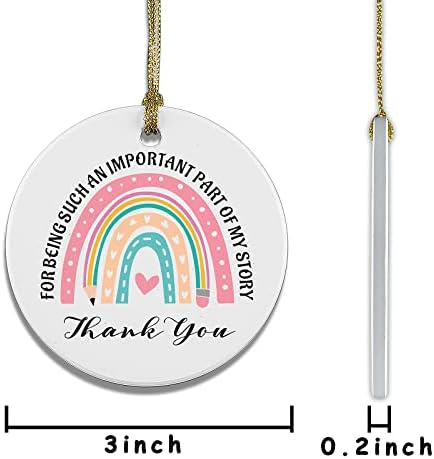 Teacher Appreciation Gifts Thank You for Being Such an Important Part