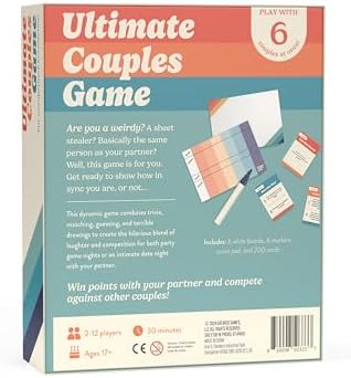 Ultimate Couples Game - Fun Party Game for Adults! Guess, Match, and