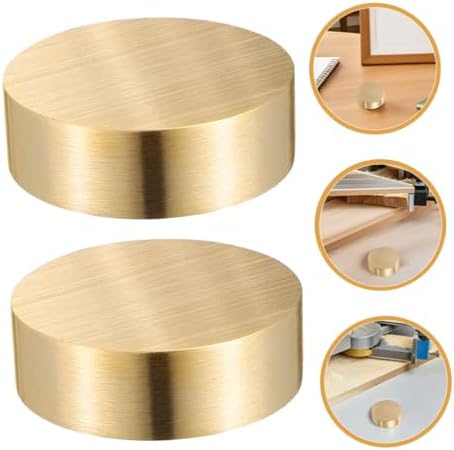Xmas Brass round Paperweights 3pcs for Calligraphy and Drawing