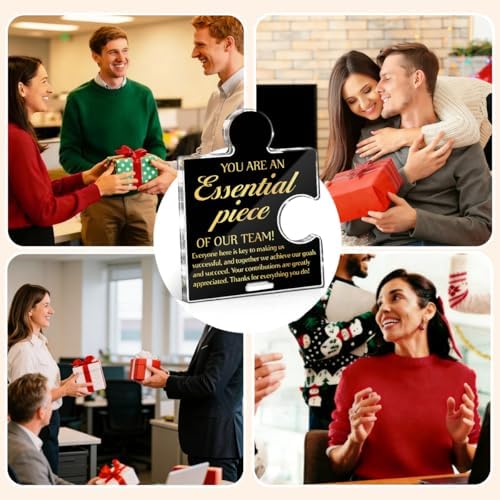 4Pcs Team Gifts for Employees, Thank You Gift for Coworkers Colleagues