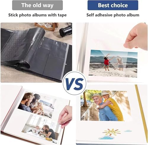 Large Adventure Book Photo Album Magnetic,13"x11.5",DIY,Handmade for