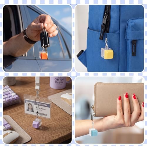 Yuntau 24 Set Inspirational Motivational Gifts Keyboard Fidget