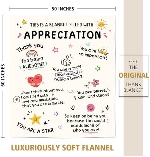 Craftique Thank You Gifts for Women, Men, Friend, Appreciation