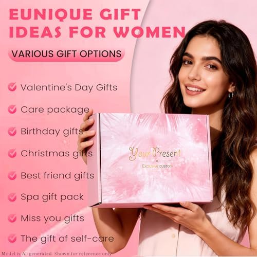Spa Weekend Gifts for Women, Self Care Gift Set with Fuzzy Socks