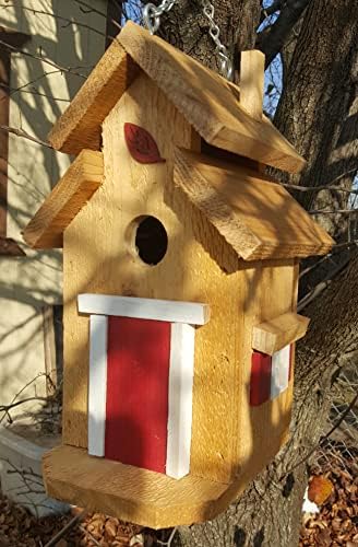 Cedar Bird House - Rancho Red