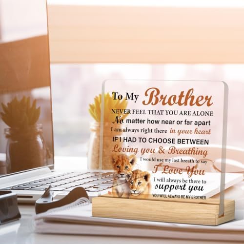 Brother Gifts for Brother from Sister Bro, Birthday Gifts for Brother