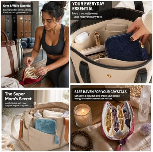 2026 New Travel Jewelry Case Organizer, Portable Travel Jewelry