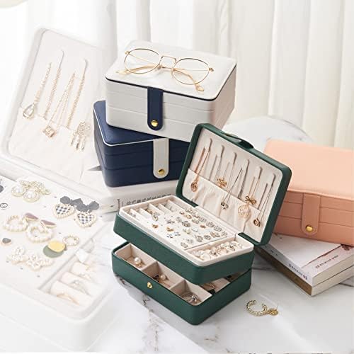 KOOAAICCHI Small Travel Jewelry Organizer Portable Jewelry