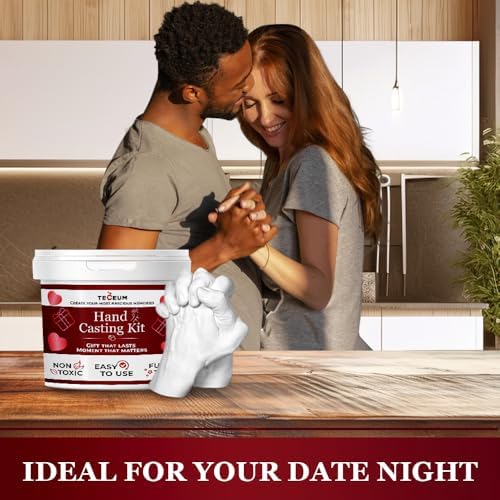 TECEUM Hand Casting Kit β Unique Gift for Couples, Family, Babies &