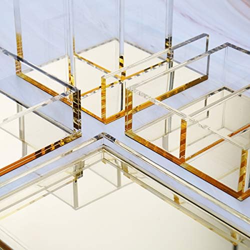 Acrylic Desk Organizer 4-Piece Desk Kit + Free Complimentary Acrylic