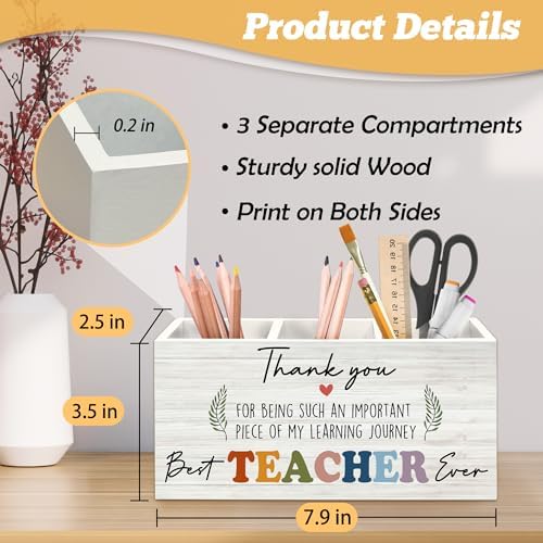 Teacher Appreciation Gifts Pen Holder Organizer for Desk Accessories