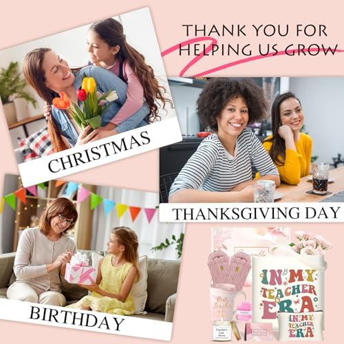 DHQH Best Teacher Christmas Gifts for Women, Teacher Birthday