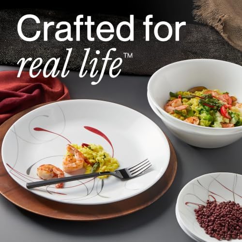 Corelle Splendor 78-Piece Round Dinnerware Set, Service for 12