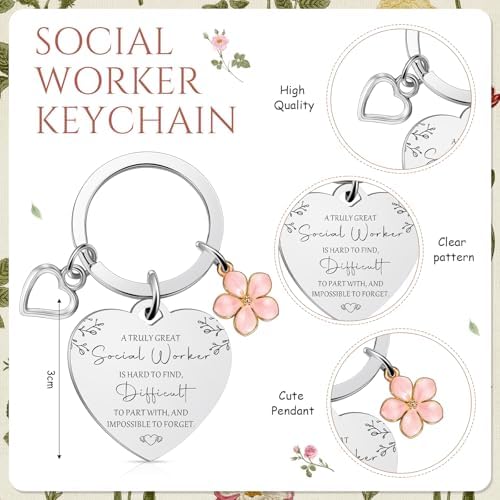 Hushee 6 Sets Social Worker Gifts, Appreciation Gifts for Coworkers