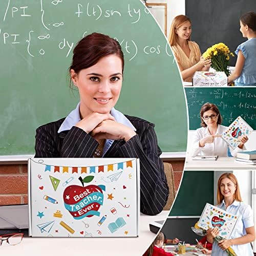 UAREHIBY 10 PCS Best Teacher Appreciation Gifts for Women,20 OZ Wine